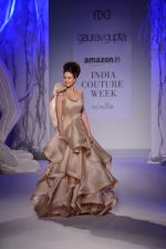 Kalki Koechlin walks for Gaurav Gupta at India Couture week day 2 on 30th July 2015